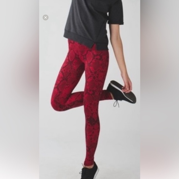 Lululemon Animal Print Leggings size 4 - Picture 1 of 1